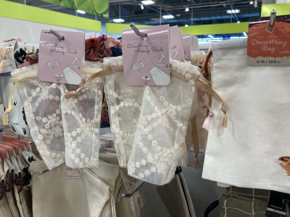セリアで売ってる巾着袋