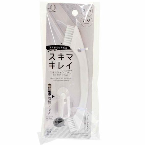 キャンドゥネットショップで売っているスミまでツインブラシ収納フック付