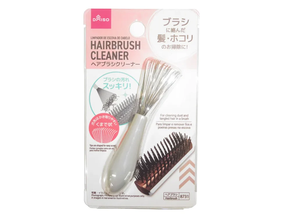 ダイソーネットストアで売っているヘアブラシクリーナー