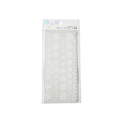 キャンドゥネットショップで売っているパターンテンプレート定規