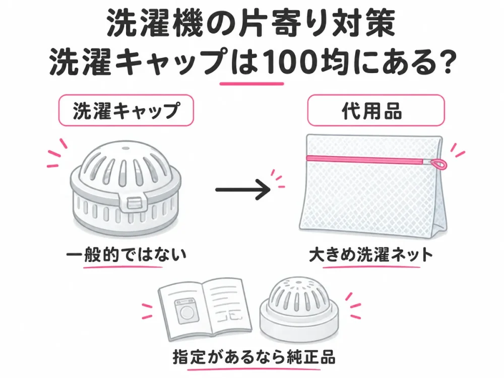 洗濯キャップは100均にある？