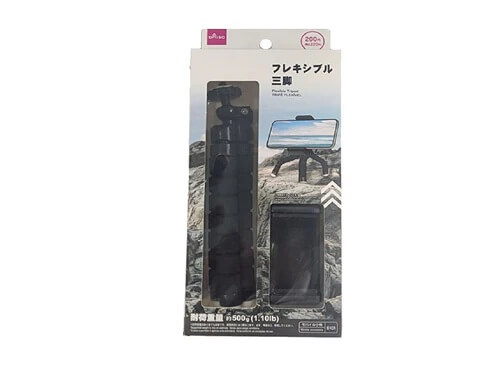 ダイソーのフレキシブル三脚