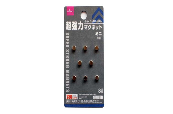ダイソーネットストアで売ってる磁石