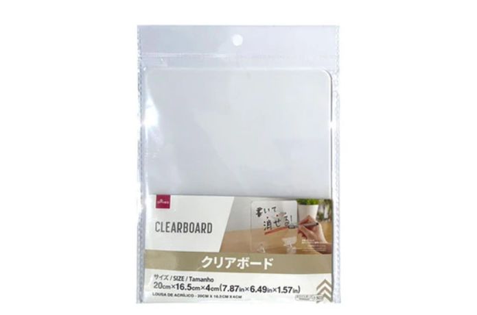ダイソーネットストアで売ってるクリアボード