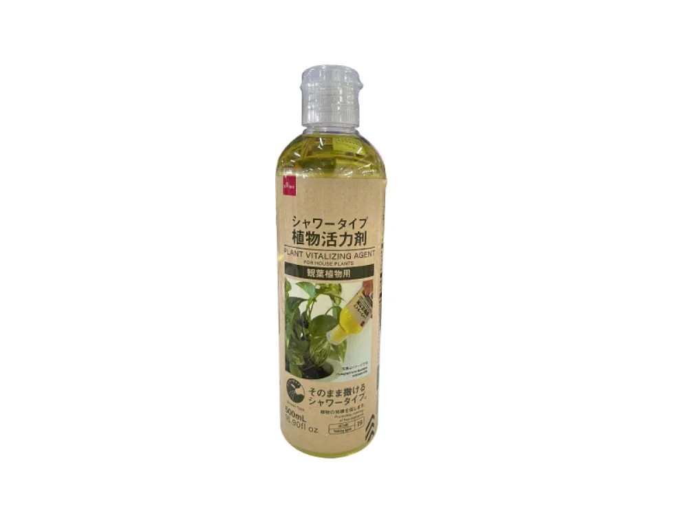 ダイソーネットストアで売っているシャワータイプ植物活力剤（観葉植物用）