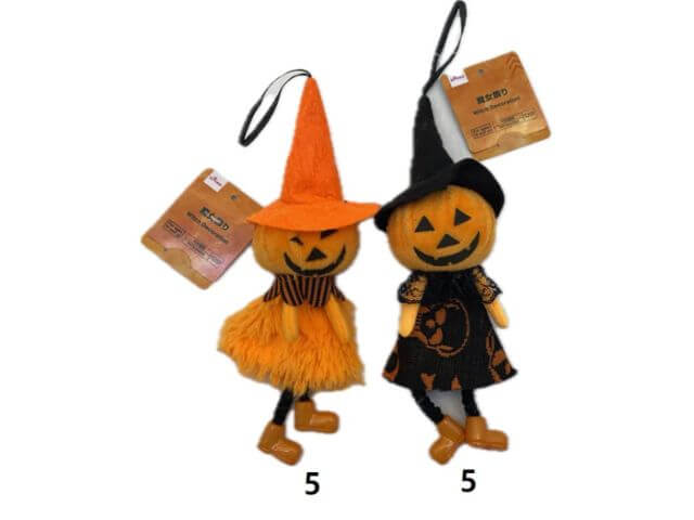 ダイソーネットのハロウィン魔女飾り
