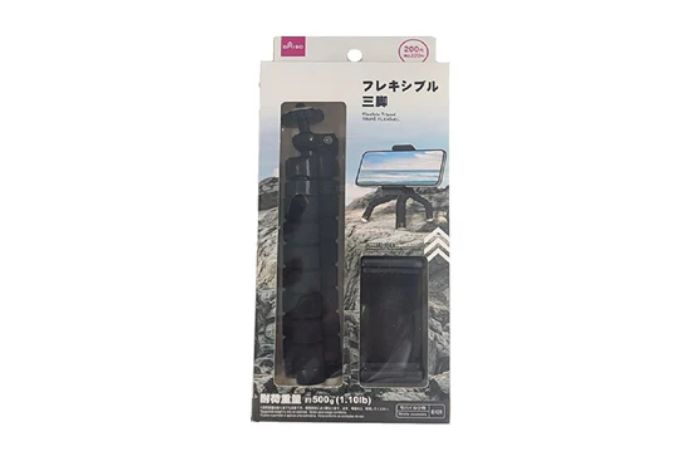 ダイソーネットストアで買えるフレキシブル三脚