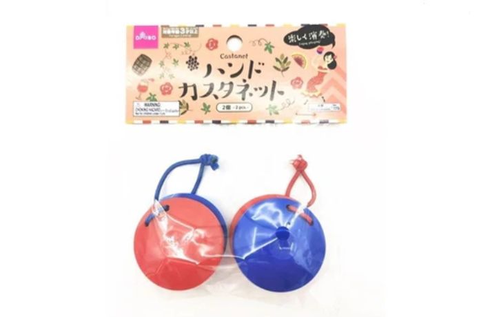 ダイソーネットストアで売ってるカスタネット