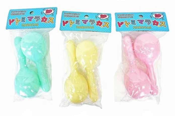 ダイソーネットストアで売ってるマラカス