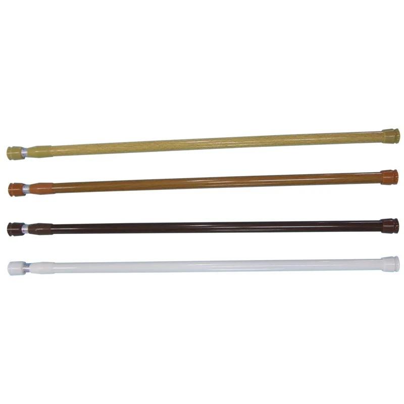 ダイソーネットストアで売っている伸縮式つっぱり棒ホワイト木目アソート